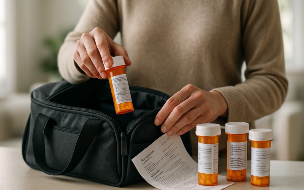 6 Things to Follow Before Travelling with Prescription Medicines